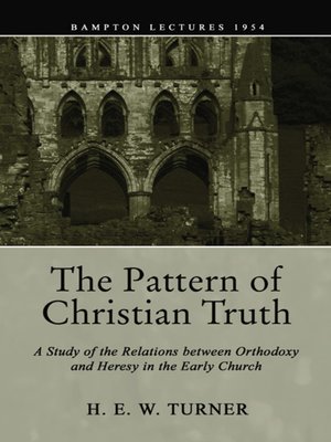 cover image of The Pattern of Christian Truth